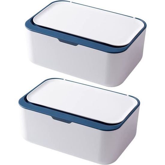 Lot De 6 Distributeurs De Lingettes Pour Bébé Avec Couvercles Rechargeables Avec Fermeture Hermétique Pour Garder Lot De 6 Distributeurs De Lingettes Pour Bébé Avec Couvercles Rechargeables Avec Fermeture Hermétique Pour Garder