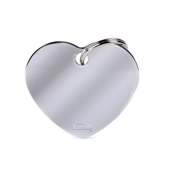 Bracciale Kidult Cuore My Family Unica - Argento, Con Incisione Ispirazionale