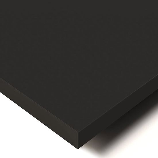 POKAR Table de Salle à Manger, Table Cuisine, Bureau avec Pied de Table et Plateau 2.5 cm, Chêne Craft Or, 120 x 60 x 75 cm