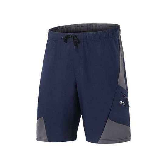 Short De VTT Baggy Homme Respirant - Taille 30, Noir, Polyamide Taslan - Pour Balades Et Sport