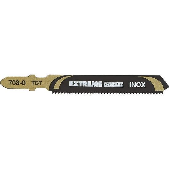 Lames De Scie Plongeante Métal Dewalt DT20727-QZ - Lot De 5, 43x30 Mm, Pour Multi-tools, Changement Rapide