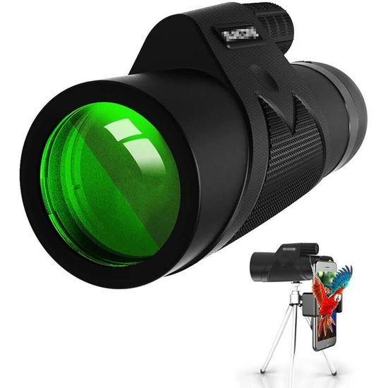 Télescope Professionnel Monoculaire À Zoom Élevé Ful 50X60 Portable
