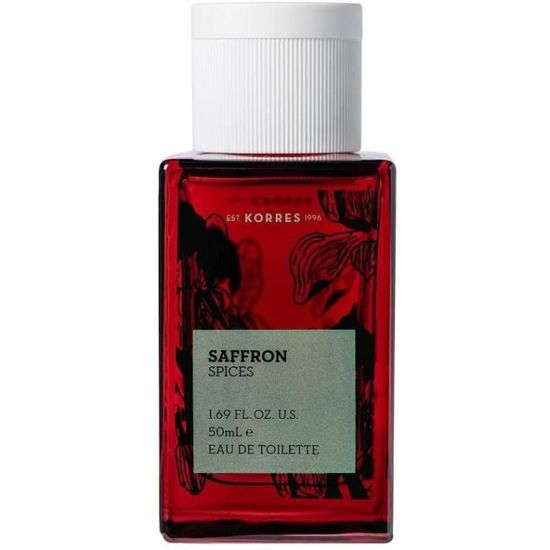 Korres SAFFRON SPICES Eau de toilette pour homme 50 ml Cdiscount Au quotidien