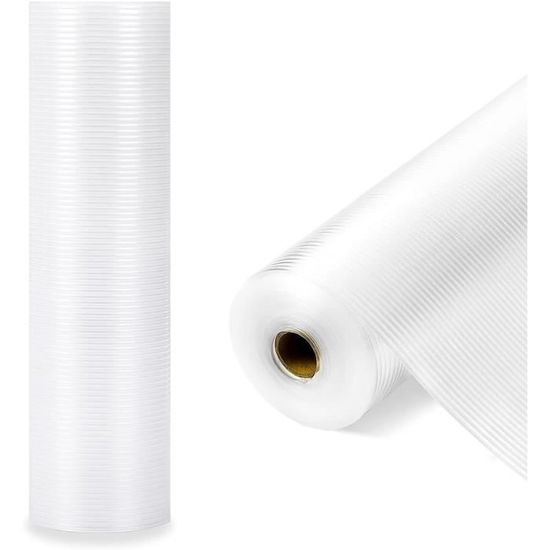 Tapis Antidérapant Pour Tiroirs - Rouleau 30x500 Cm EVA - Découpable - Pour Cuisine, Placard, Frigo - Protection Facile - 7