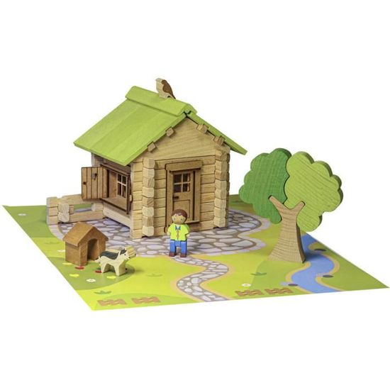 SHOP-STORY- MAGICASTLE : Kit de Construction de Cabanes pour Enfants - 175  pièces - Cdiscount Jeux - Jouets