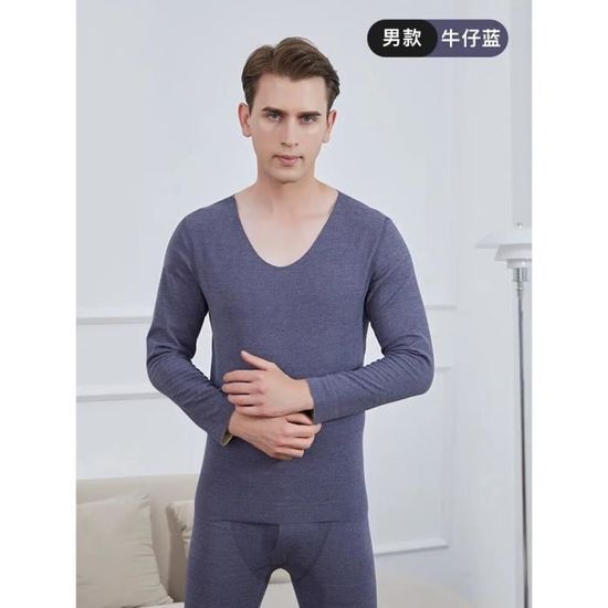 Ensemble De Lingerie,Ensembles De Sous-vêtements Thermiques Pour Hommes