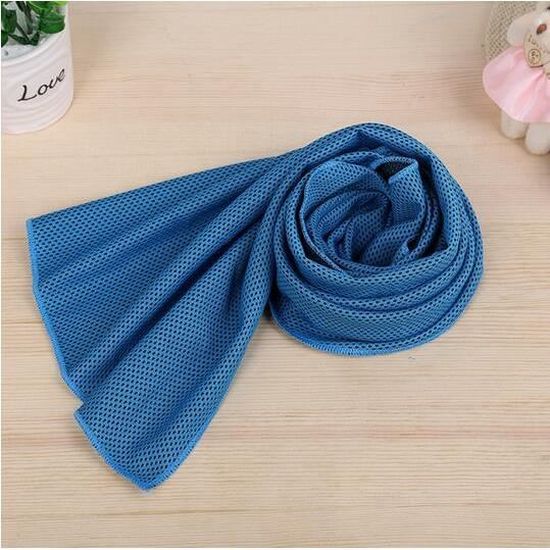 Serviette De Sport Microfibre 90x30 Cm - Ultra Absorbante, Légère, Séchage Rapide - Pour Plage, Piscine, Randonnée, Voyage - 4