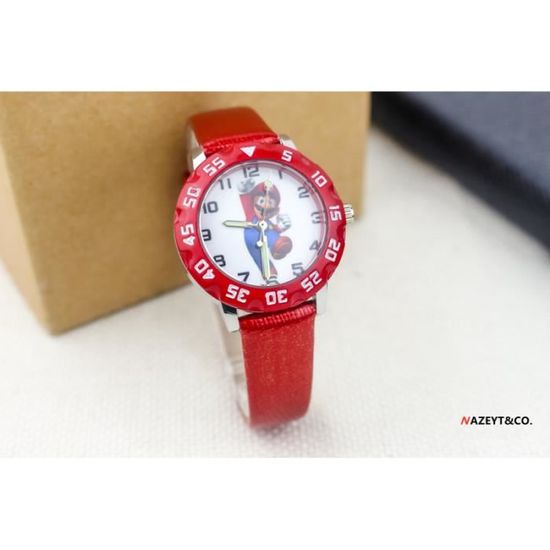 Montre enfant mario best sale