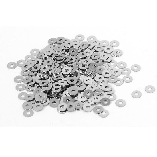 Sourcing Map 183Pcs Rivet Fixation Métallique Dia Trou 3mm