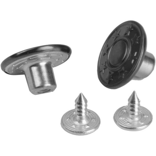 Boutons Pression Metal Avec Pinces 200 Kit Bouton Pression