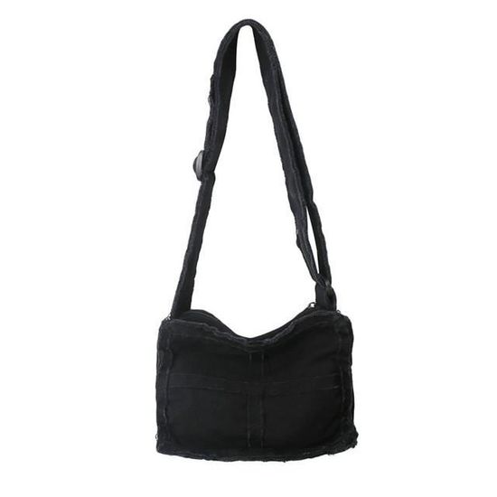 Dioche Sac Bandoulière PU Femme Chat Mignon, Fermeture éclair