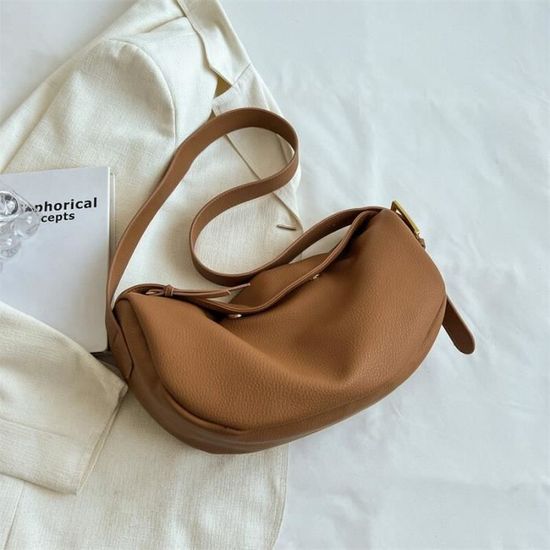 Sac ?� main de luxe en cuir souple pour femmes, sacs ?� bandouli?�re de bonne qualit?�, Sac lat?�ral 