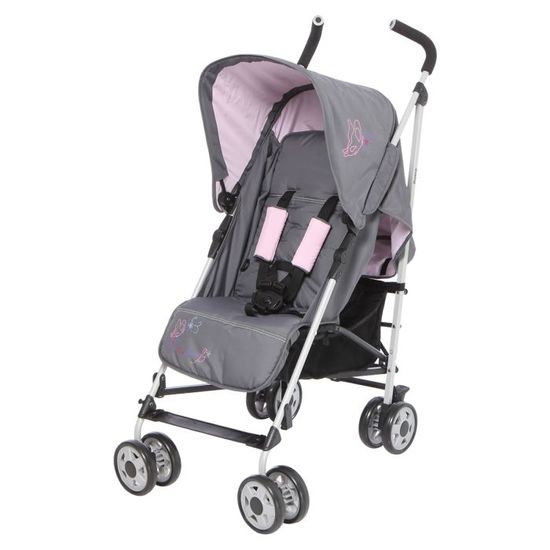 TENDRE A CROQUER Poussette Canne Roma Rose Cdiscount