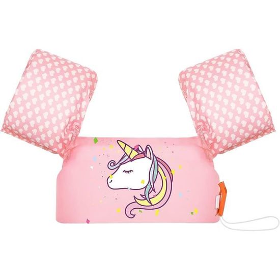 Gilet De Flottaison MoKo Pour Enfants – 20-50 Lbs, Motifs Animés, Ceinture Réglable, Pour Piscine Et Plage