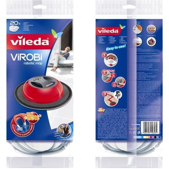 Lingettes VILEDA Virobi - Cdiscount Electroménager