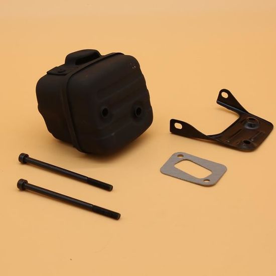 Silencieux D'échappement De Rechange Pour Tronçonneuse Husqvarna 340 345 346 350 353 - Avec Joint Et Vis