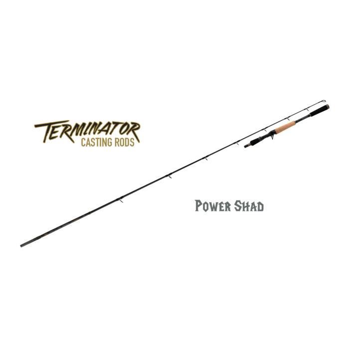 Fox Rage Terminator Casting Rods Terminator Power Shad 225 cm 7ft 4 20-90g Canne à Pêche Casting Leurre Rivière Etang Mer
