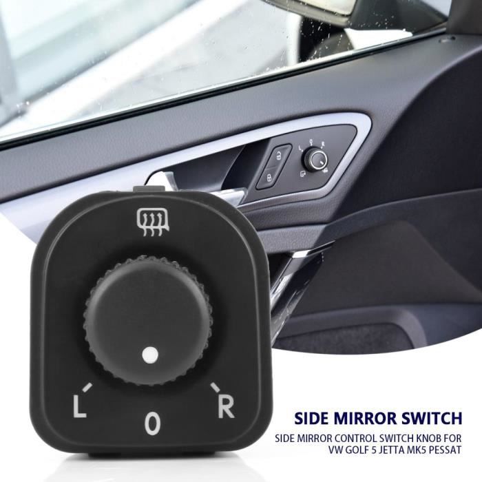 Miroir de côté Bouton de commande de commutateur pour VW Golf 5 Jetta MK5 Pessat 1K0959565H 1K0959-TAM