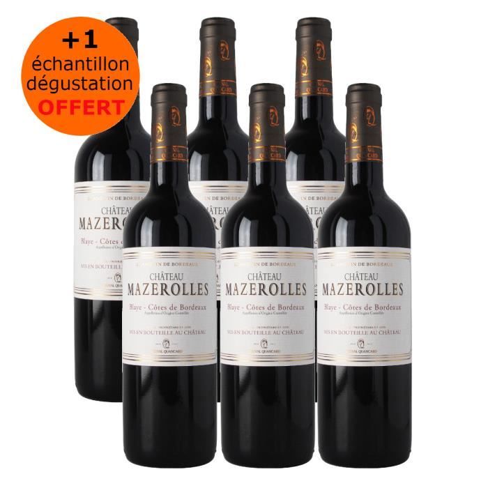 CHÂTEAU MAZEROLLES - Carton de 6 bouteilles