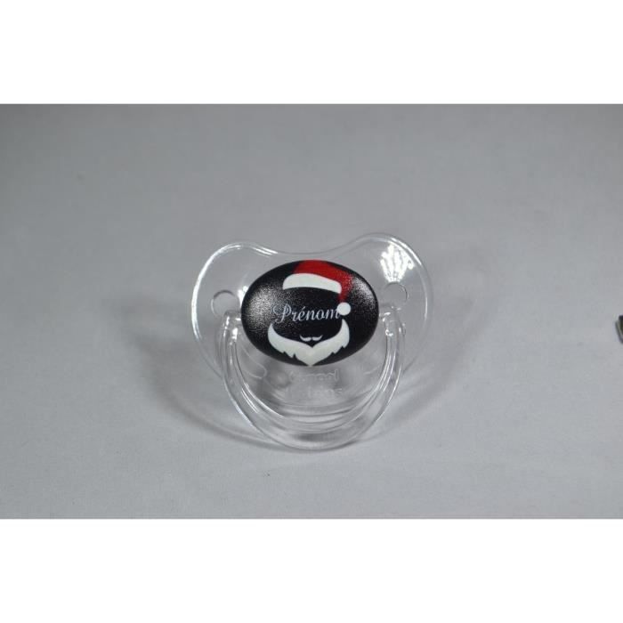 Tétine personnalisable Bonnet père nöel