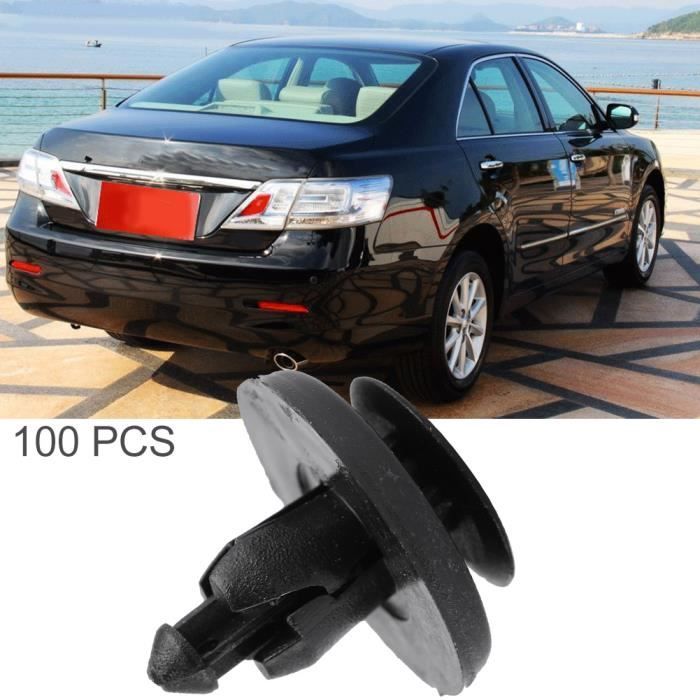 Clips De Retenue De Fixation De Garniture De Garde-Boue De Pare-Chocs De Capot De Type Poussoir Pour Toyota 90467-07166 (100 Pièces)