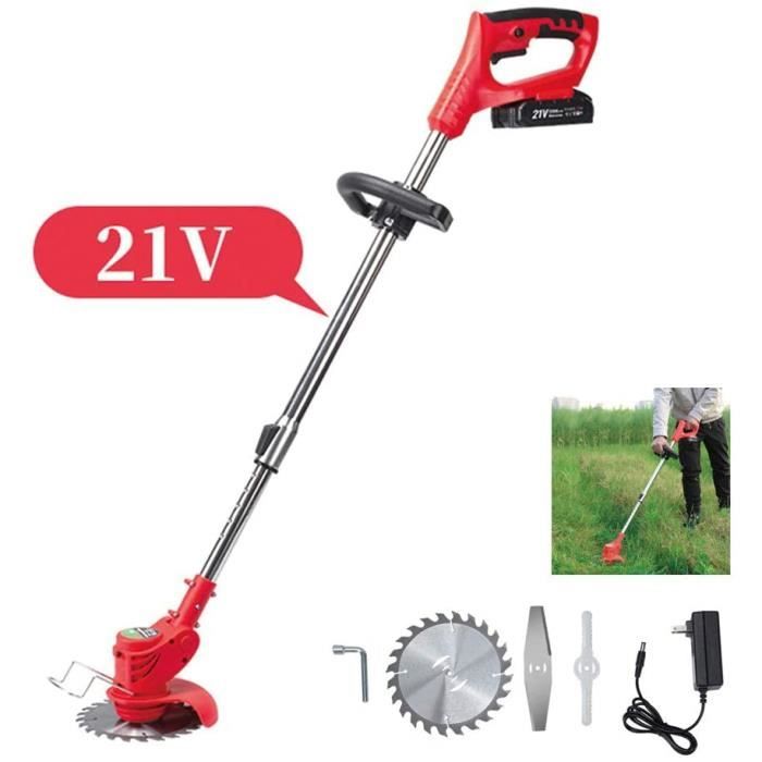 TURF SHEAR Tondeuse agrave Main Tondeuse agrave Gazon eacutelectrique Tondeuse agrave Gazon Rechargeable et reacutetractable ag1454