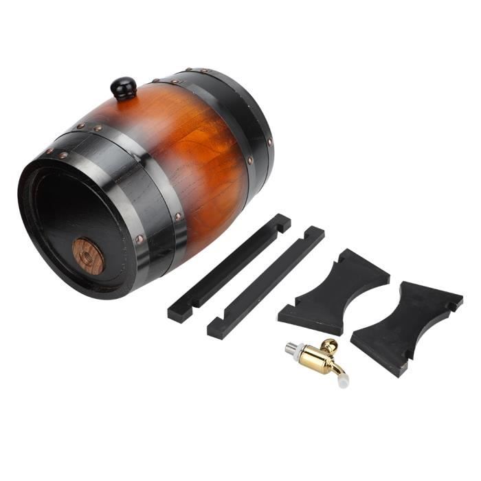 Accessoires de vin avec baril de vin de robinet, baril de baril de vin de récipient de stockage de vin, pour la maison