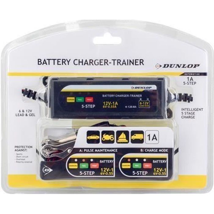 CHARGEUR DE BATTERIE CALCULATEUR OPTIMISEUR PRO POUR AUTO VOITURE MOTO 6 / 12V