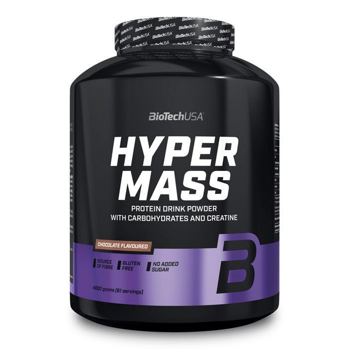 Gainers intermédiaires Hyper Mass - Chocolate 4000g
