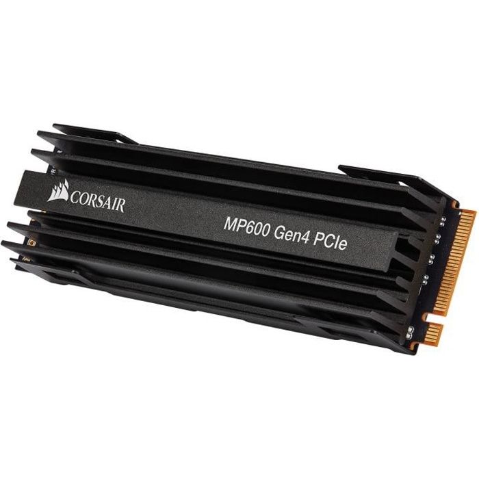 CORSAIR - SSD Interne - Force Series MP600 - 500Go - M.2 Nvme Gen 4 (CSSD-F500GBMP600)