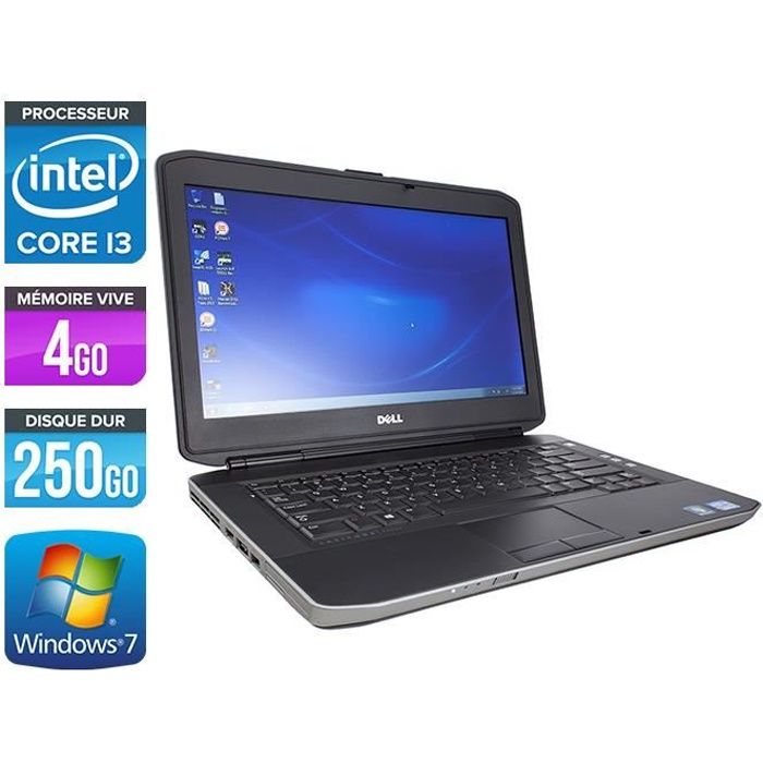 Pc portable Dell Latitude E5430 - Core i3-2350M - 4Go - 250Go