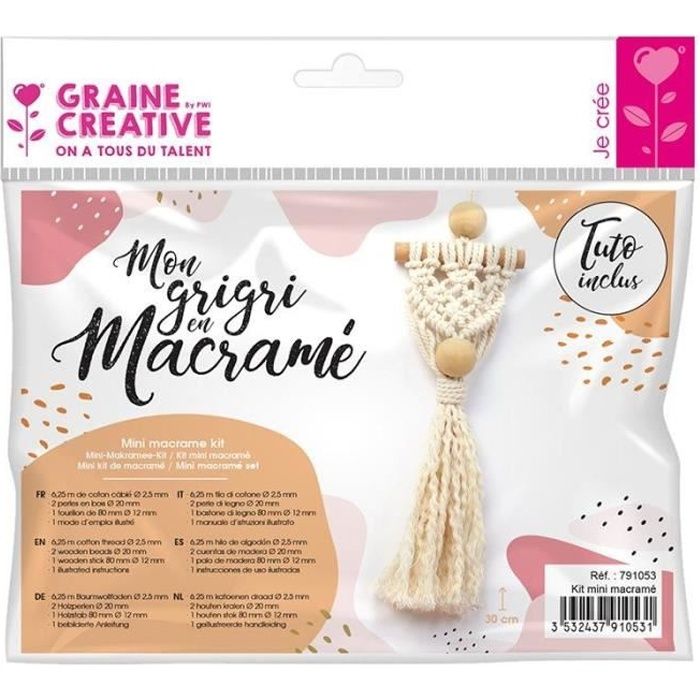 Kit mini Macramé