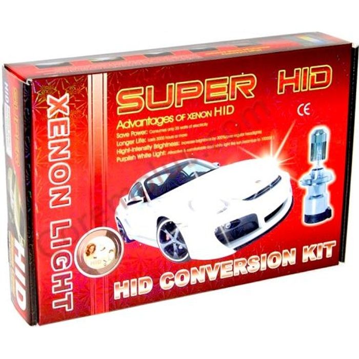 KIT XENON H7 8000K 55W SLIM AC