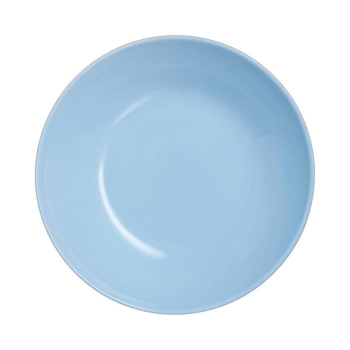 Diwali Assiette Creuse Light Blue D20cm (lot de 6)