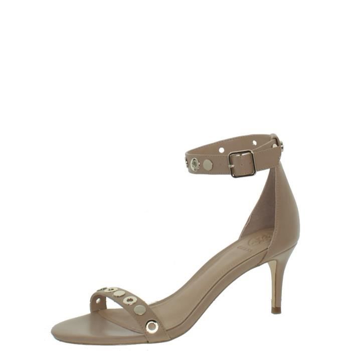 Sandales à talons Guess ref_guess42698 Camel
