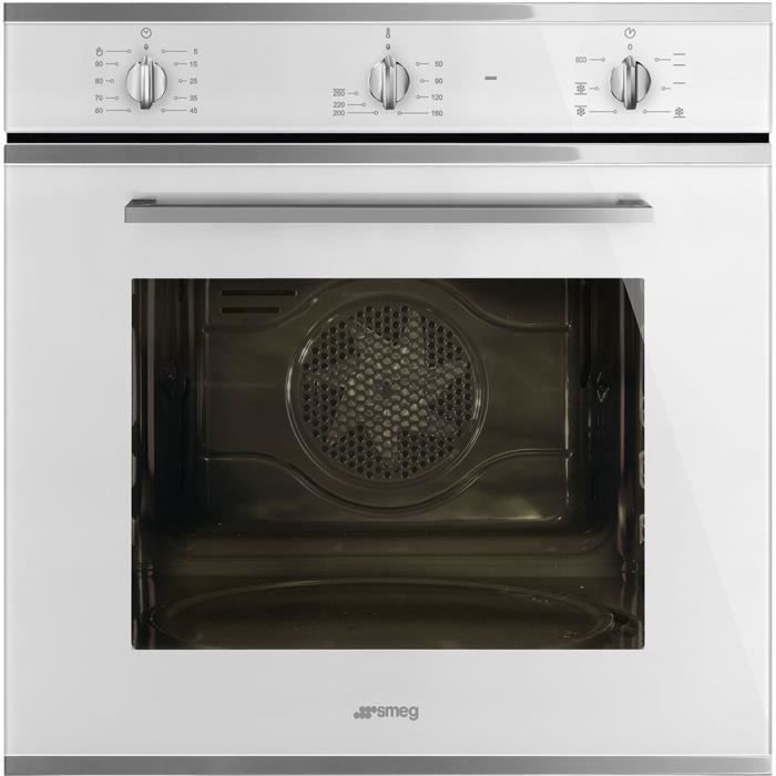 Smeg SF64M3VB, Moyenne, Four électrique, 70 L, 70 L, 50 - 250 °C, Blanc