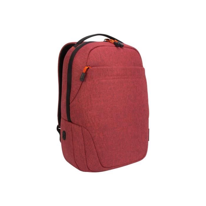 TARGUS Sac à dos Groove X2 Compact - Pour ordinateur portable - 15  - Corail foncé