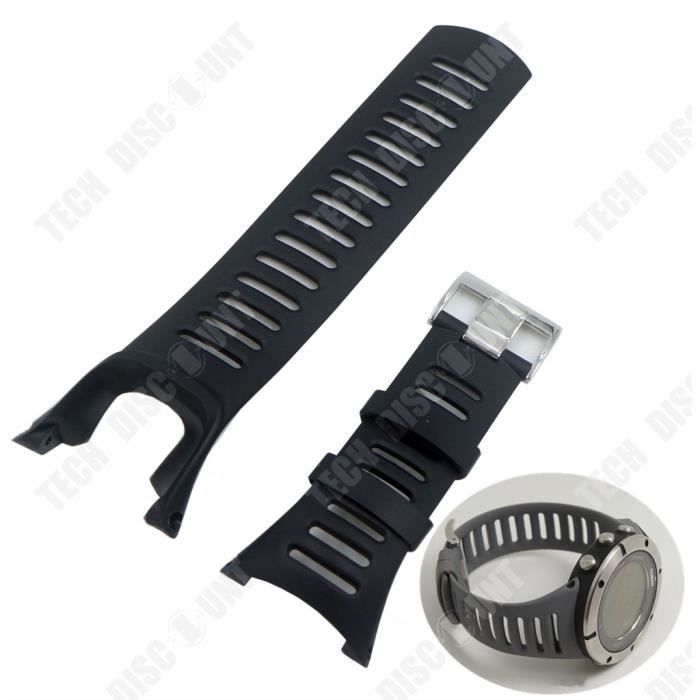 TD® Caoutchouc Montre Bracelet + Tournevis Pr 3 PEAK-Ambit 2-Ambit1 Résistance Assurée aux Rayures Installation Facile Bonne Qualité