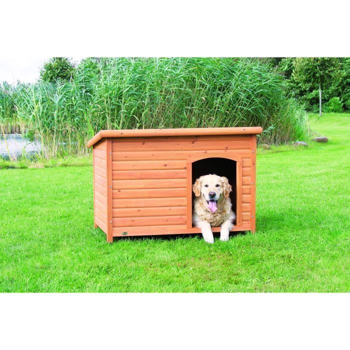 TRIXIE Natura Niche à toit plat pour chien XL brun