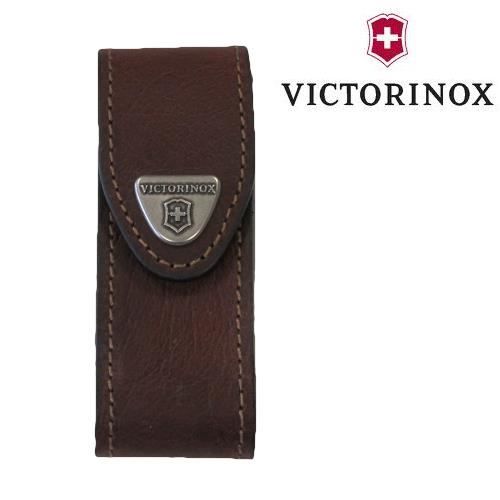 Etui en Cuir Marron Victorinox - pour Couteau Suisse de Longueur 91 mm