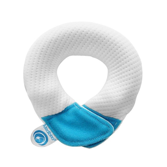 Cale bebe Reer - 23021703-B - Kluba Medical Medibino(R) Le Coussin de Protection pour bebe equipement de lit, Blanc/Bleu