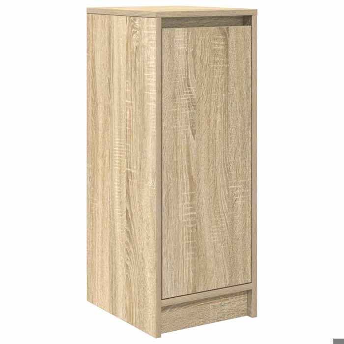 Bonne qualité - Armoire à chaussures - BONNIE - Commode à chaussures chêne sonoma 295x34x76cm bois ingénierie - Meuble dentrée
