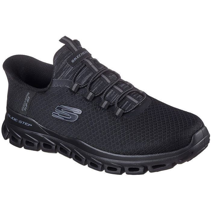 Skechers Baskets Skechers Glide-step - Noxus Noir Homme