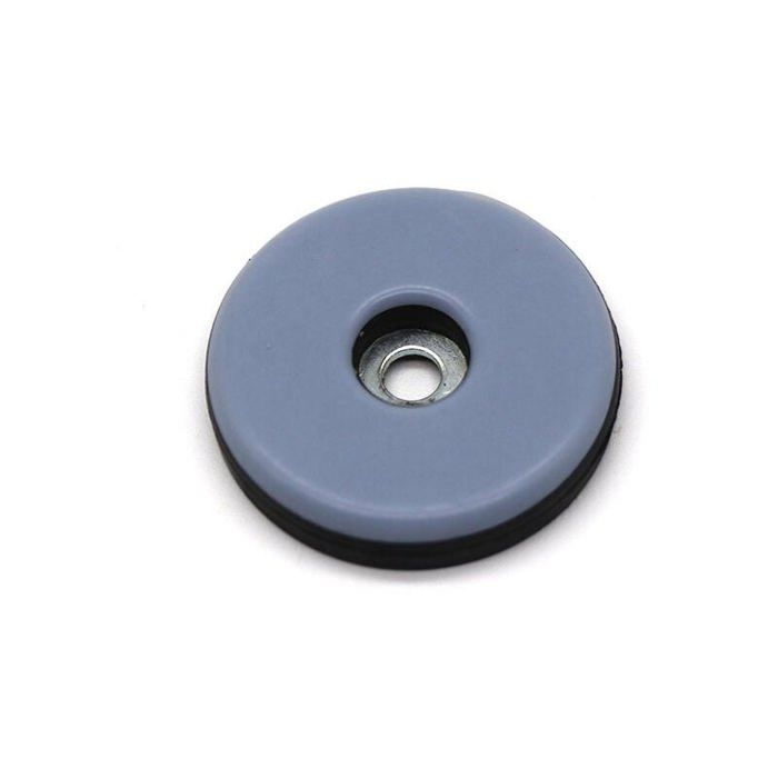 Lot de 50 Patins de Meubles 25x25mm Patins Coulissants en Téflon