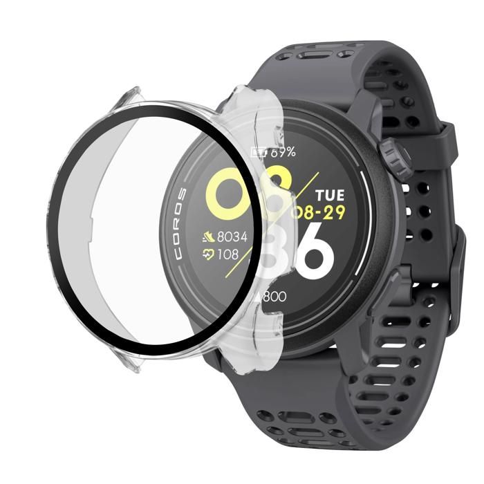 Coque compatible Coros Pace 3 - Protection rigide montre connectée étui transparent écran verre trempé Phonillico®
