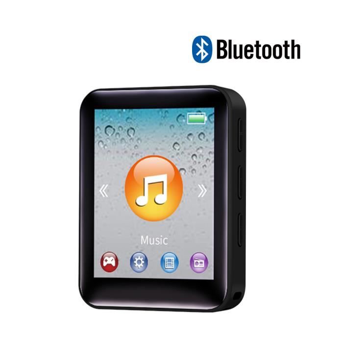 Lecteur MP3 Bluetooth 128 Go - Mini Baladeur Sport Avec Clip | HiFi, Radio FM, écran Couleur