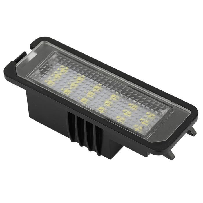 Akozon ampoule de plaque d'immatriculation 2 pièces 3528SMD voiture LED