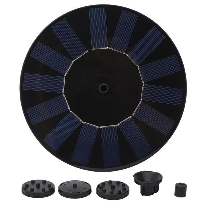 Fontaine Solaire De Jardin Extérieur 1,4 W – Pompe à Eau Solaire