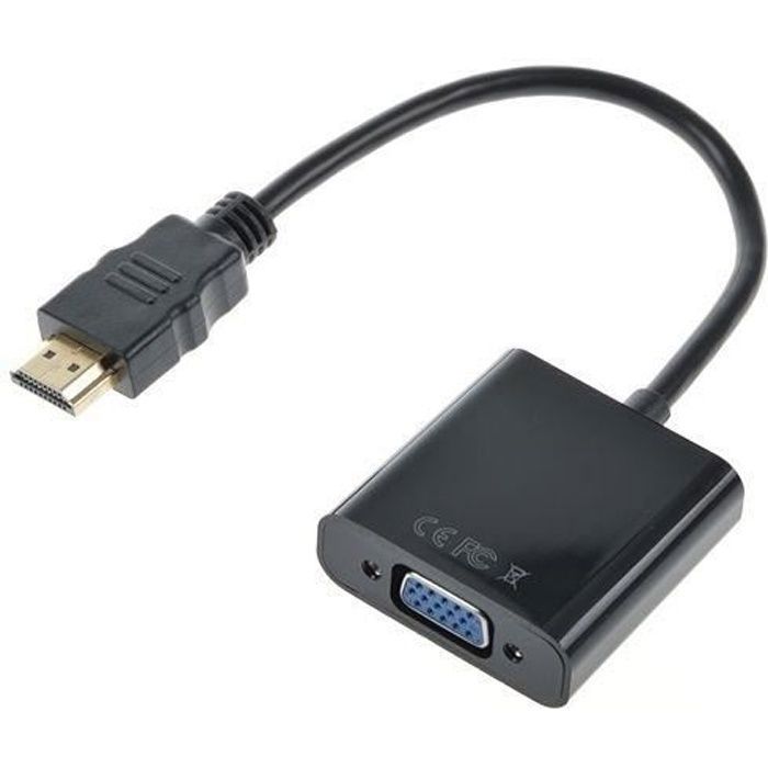 Câble Convertisseur DisplayPort Vers VGA - Longueur 2m, 3m Ou 5m, Résolution 1080p | Pour Connecter PC Récent à Ancien Moniteur/Projecteur