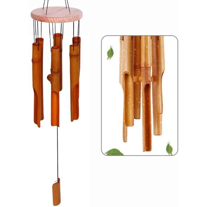 Carillon Éolien En Forme De Cloche De Sorcière – Décoration De Jardin à Suspendre, Fait à La Main – Cadeau Déco Extérieur